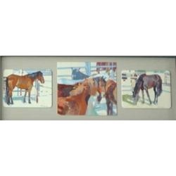 Betty Billups - 2 Miniature Oils