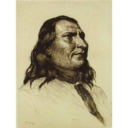 Joseph Henry Sharp - Etching