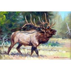 B. Amundsen - Oil on Board