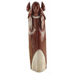 B. Begay - Alabaster Carving