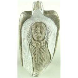 B. Begay - Alabaster Carving