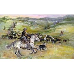 Marylee Moreland - Oil on Board