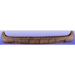 5 Foot Birchbark Model Canoe 
