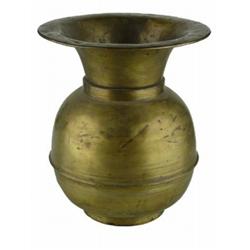 3 Antique Brass Spittoons