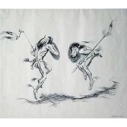 Joe Waano-Gano - Ink Drawing