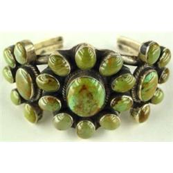 Navajo Silver & Turquoise Bracelets