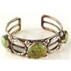 Image 2 : Navajo Silver & Turquoise Bracelets