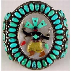Zuni Indian Cuff Bracelet