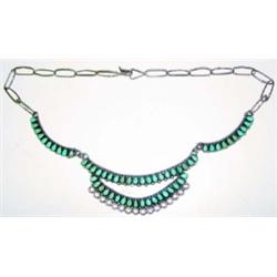 2 Silver & Turquoise Necklaces