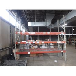 (2) 12' T x 12' Wide x 42" Deep Pallet Rack