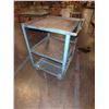 Image 2 : Rolling Shop Cart, 25" x 25" x 37" High