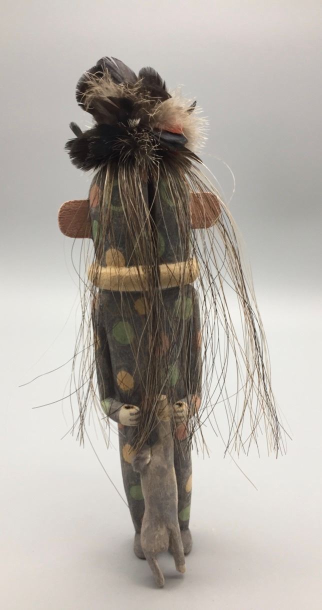 Zuni Fire God Kachina Polequaptewa