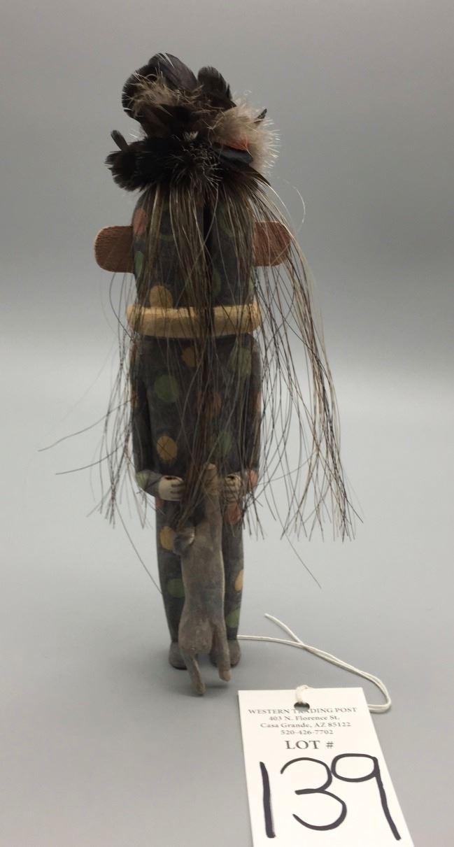 Zuni Fire God Kachina Polequaptewa