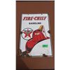 Image 1 : Original Porcelain Fire Chief Texaco Sign, Stamped 1947 (12”x18”)