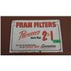 Image 1 : Fram Filters Tin Sign, (15”x10”)