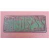Image 2 : 1926 Tin License Plate