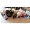 Image 1 : Mixed Lot Of Antifreeze, Windshielf Washer Fluid, Some Full, Some Partial, Degreaser, Etc