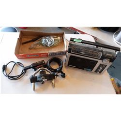 Magnetic Block Heater, hitch Lock, Radio, Misc.