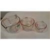 Image 1 : Pyrex Measuring Cups, Set Of 3