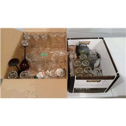 Boxes Of Clear Glass (2)
