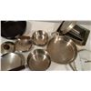 Image 2 : Misc. Stainless Steel Pots And Pans And Misc.