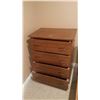 Image 1 : Wooden Dresser, 4 Drawer