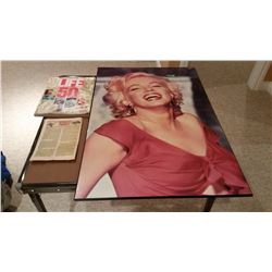 Life Magazine Fall 1986, Comic Book, Marilyn Monroe 24”x36”