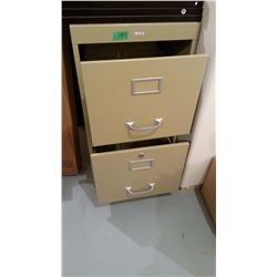 2 Drawer Metal Filing Cabinet