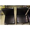 Image 2 : Lot of Leather Bar Chairs (Sold 4 Times The Money)