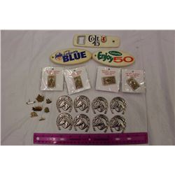 Lot Of Vintage Pins And Bottle Openers