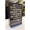 Image 1 : Holt 9 Shelf Tool Box w/A Large Assortment of Screws&Nails