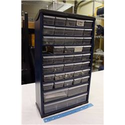 Holt 10 Shelf Tool Box w/ A Large Assortment of Screws&Nails