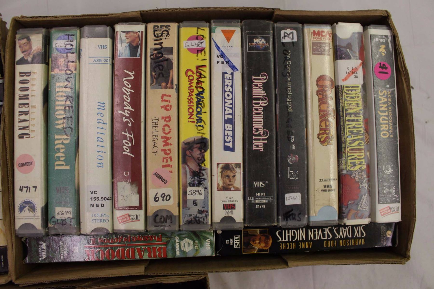Lot of VHS Movies