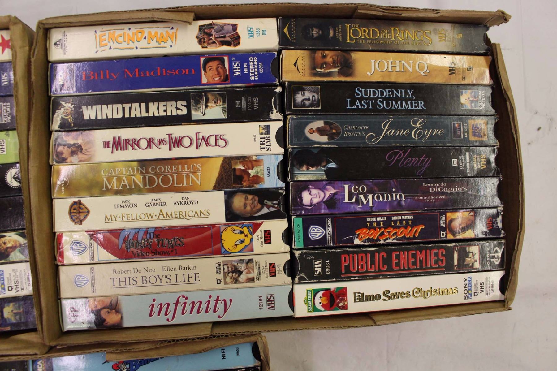Lot of VHS Movies