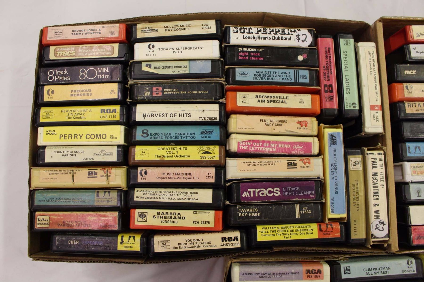 Lot of 8 Tracks