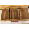 Image 2 : Wooden Apple Crates (3)(19" Long)
