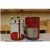 Image 2 : 5 Gallon Oil Pails (2)(Esso & Texaco)