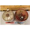 Image 4 : 5 Gallon Oil Pails (2)(Esso & Texaco)