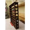 Image 2 : Vintage Wooden Pool Hall Ball Rack
