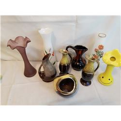 Blue Mountain Pottery & Other Decorative Vases