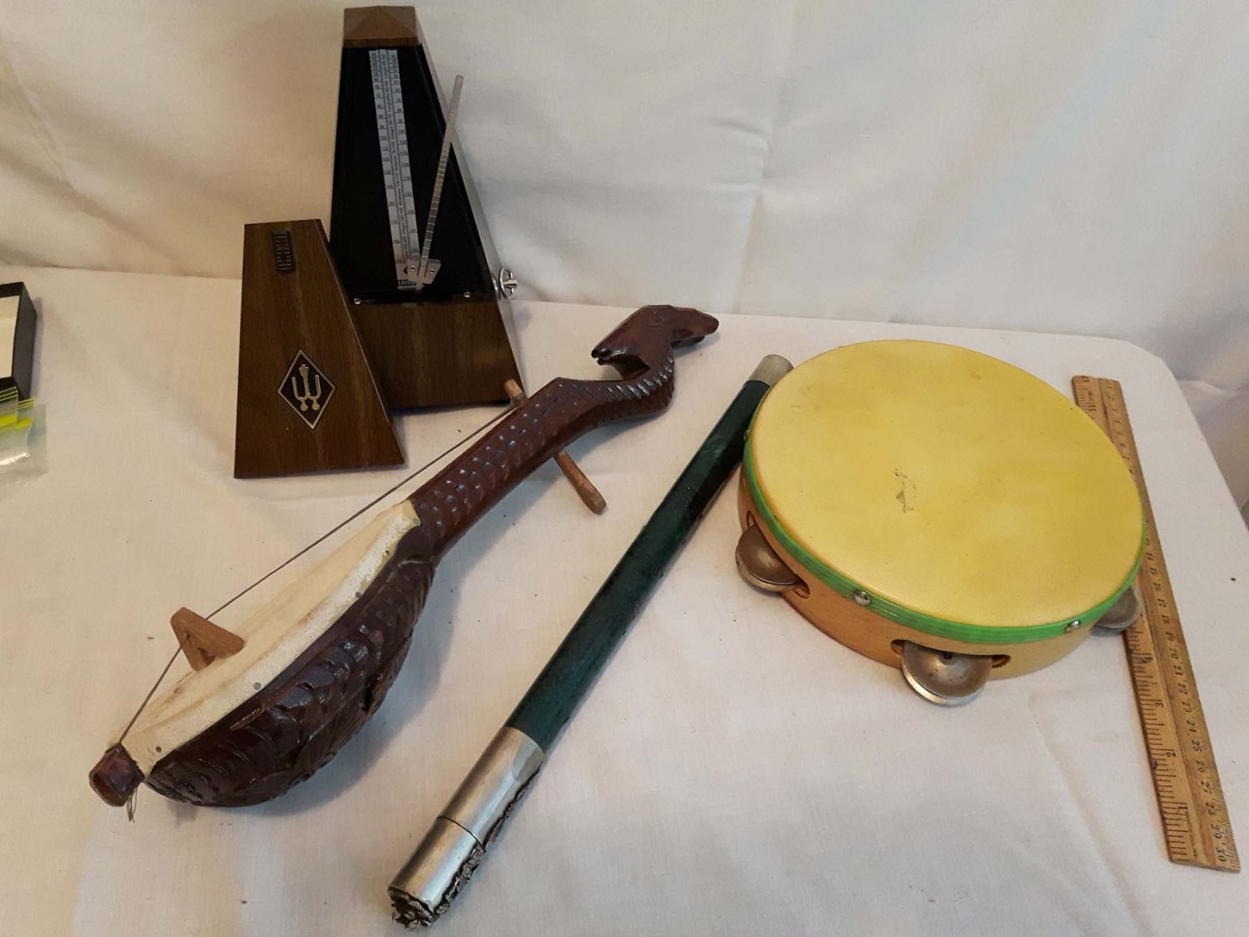 Musical Items (Jade Flute, Serbian Gusle, Tambourine& Metronome)