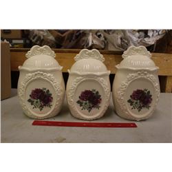 Ceramic Cookie Jars (3)