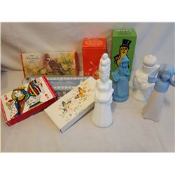 Avon Soaps (6)& Perfume Containers (4)