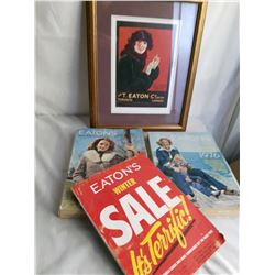 Replica Of Eaton's 1922-23 Catalog Cover, 1975-76 Catalogs (Sale Catalog)