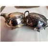 Image 4 : Old Silver Plated Cream & Sugar Sets (E.P)