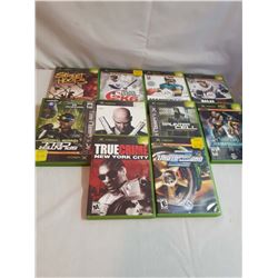 10 Xbox Games (Mostly Sport Related)