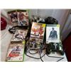 Image 1 : Xbox w/ Cords, 3 Extra Controllers & Games