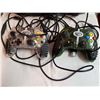 Image 4 : Xbox w/ Cords, 3 Extra Controllers & Games