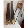 Image 1 : Handsaws(2) & A Meat Saw
