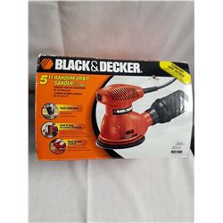 Black & Decker 5" Random Orbit Sander (New)